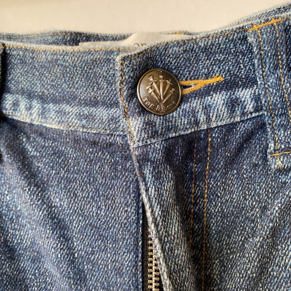 Rag & Bone Miramar Sofie Wide-Leg Sweatpant Jeans in Kimber Blue 27 - Picture 5 of 10